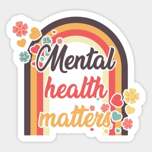 Mental health matters Sticker